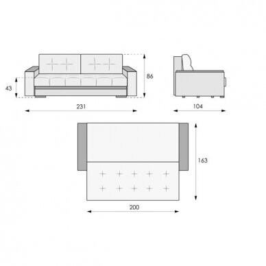 Sofa-lova NIKOLETTI 6